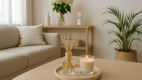 Casa limpa e perfumada: escolha o aroma ideal para cada cômodo